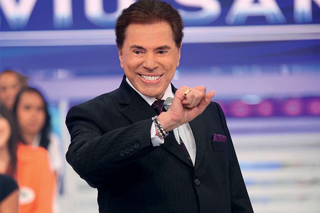 Silvio Santos rindo