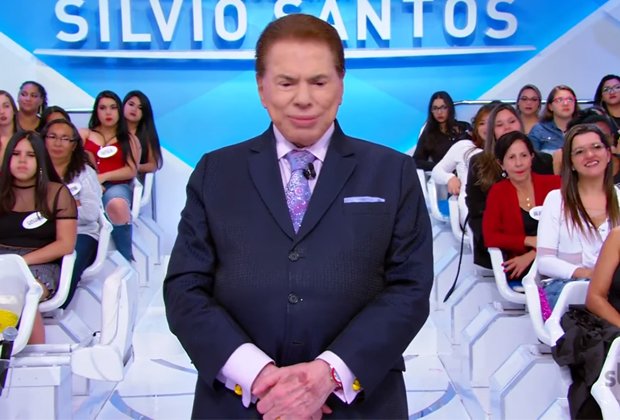 Silvio Santos no palco